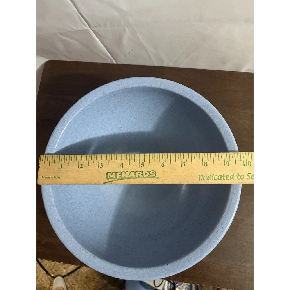Vintage Unmarked Texas Ware B 118 Blue Melamine Melmac Mixing Bowl USA 10